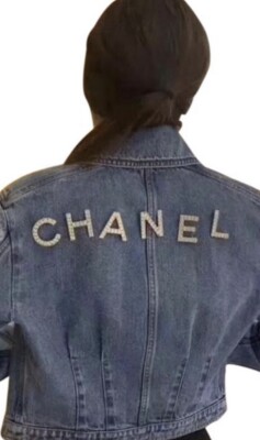 CHANEL RUNWAY LETTER LOGO CRYSTAL PIN BROOCH SET of