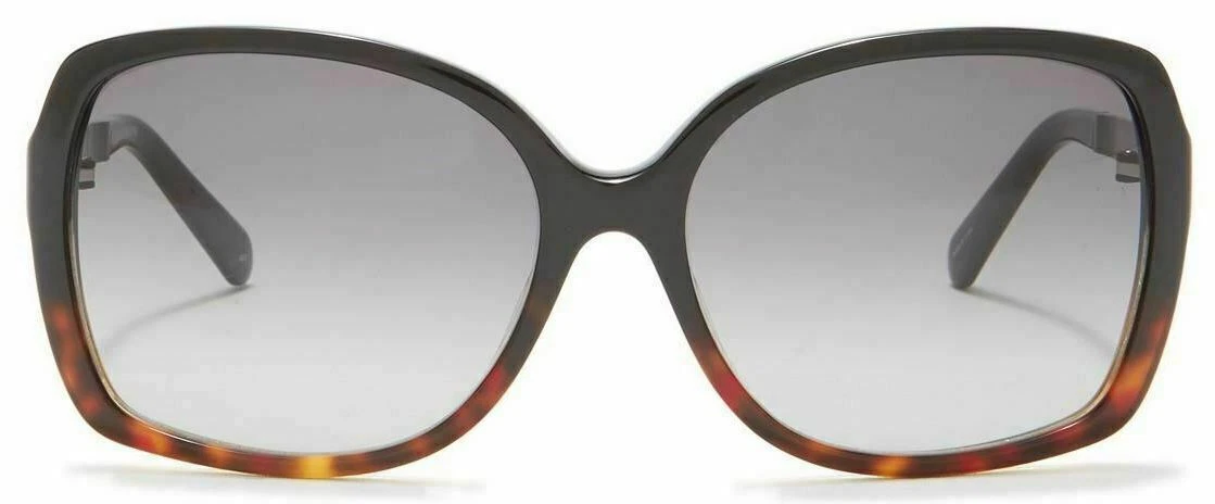 Kate Spade DARILYNN 0EUT Black Tortoise Fade Gray Gradient Sunglasses
