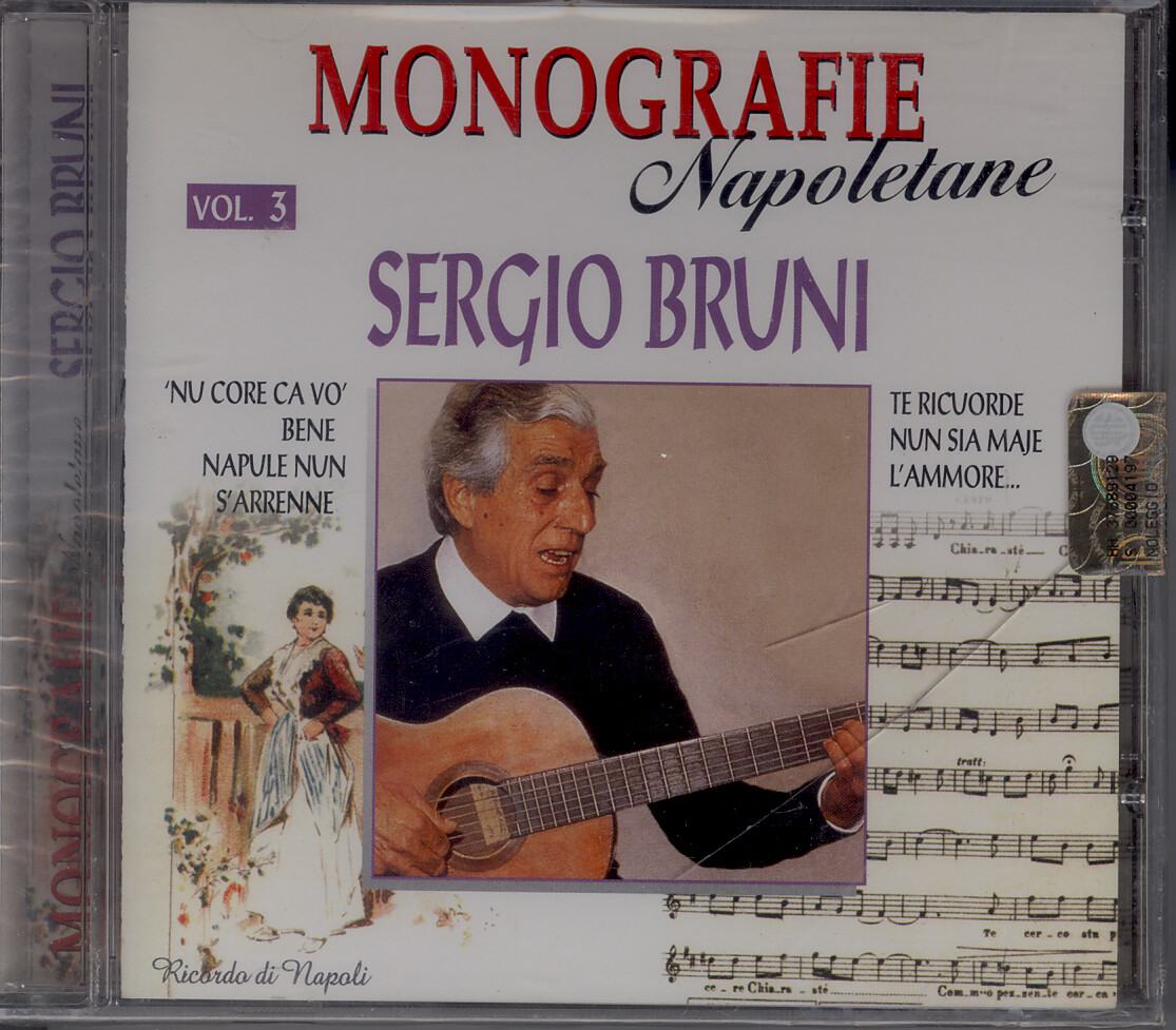 SERGIO BRUNI MONOGRAFIE NAPOLETANE VOL 3 CD 679