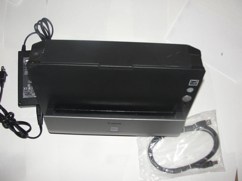 Canon Image Formula DR-C125 Color Duplex USB Scanner M111081 w/ AC Adapter - Image 3 of 4