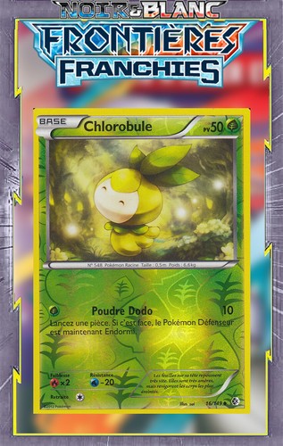 Chlorobule Reverse - NB07:Frontières Franchies - 16/149- Carte Pokémon Française - Photo 1/1