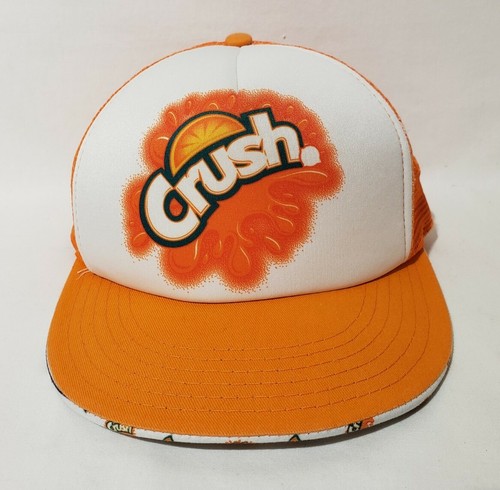 Orange Crush soda Trucker Hat mesh hat 