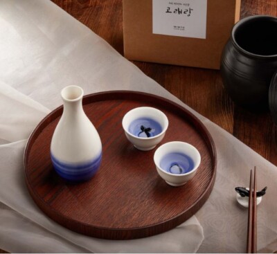 Whale Soju Cups Gift Set Soju Drink Cup Sake Alcohol Shot Glass SET from Korea