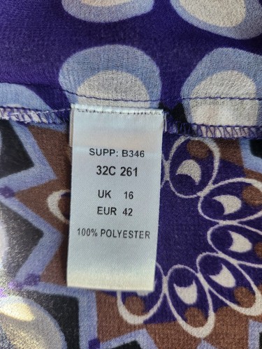 STYLE from SIMPLY BE - lovely kaftan style blouse - size 16. Very good condition - Picture 10 of 11