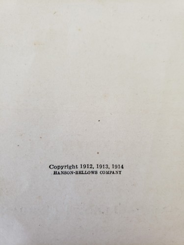 VINTAGE 1914 The New Practical Reference Library Vol IV. HANDSON BELLOWS COMPANY - Picture 5 of 12
