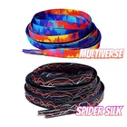 Printies Flat Laces For Air AJ Jordan 1 Next Chapter Spider verse AJ1 Multiverse