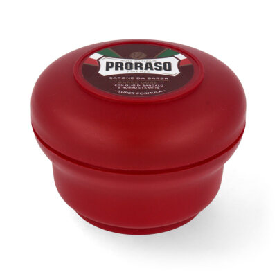 PRORASO Rasierseife Tiegel Barbe dure - starke Barthaare 150ml 