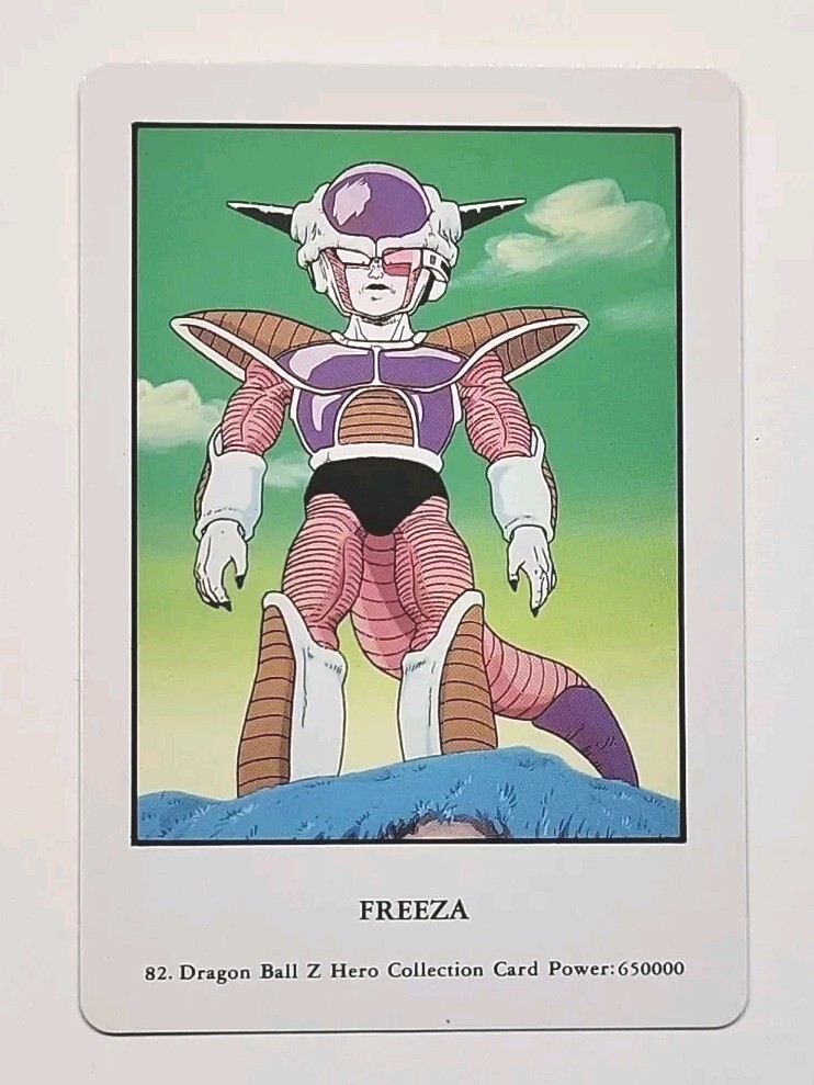 ドラゴンボール ヒーローコレクション DRAGONBALL Z HERO COLLECTION 1 #82 FREEZA AMADA ARTBOX 1995 | eBay