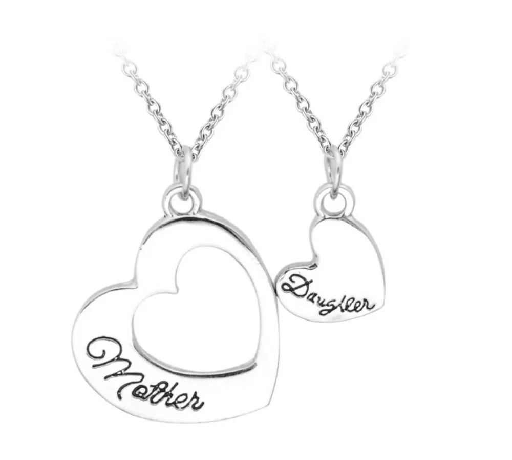 Buy Moon & Back Silver Mum & Daughter Pendant Necklace | Womens necklaces |  Argos