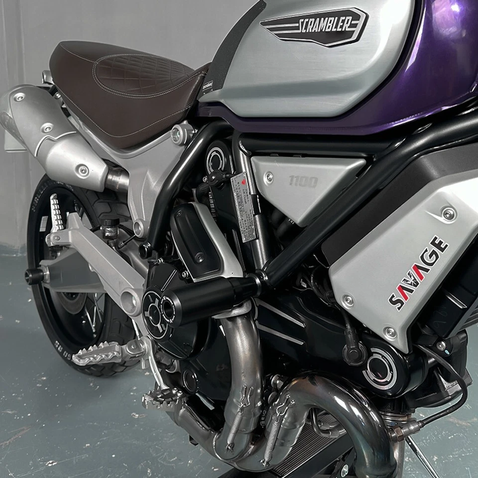 Protector protector de almohadilla de choque deslizante de marco para Ducati Monster 695 797 Hypermotard EV Foto 3 de 4