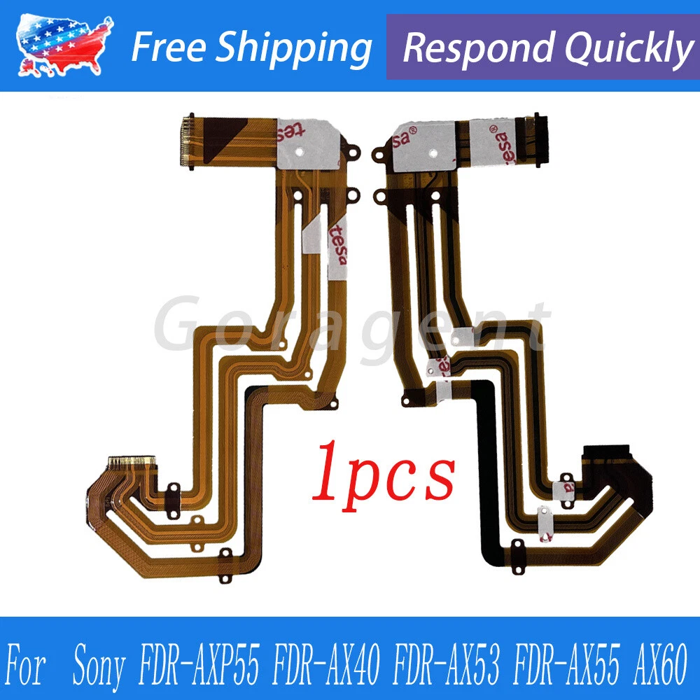 1*LCD Flex Cable Ribbon For Sony FDR-AXP55 FDR-AX40 FDR-AX53 FDR-AX55 AX60