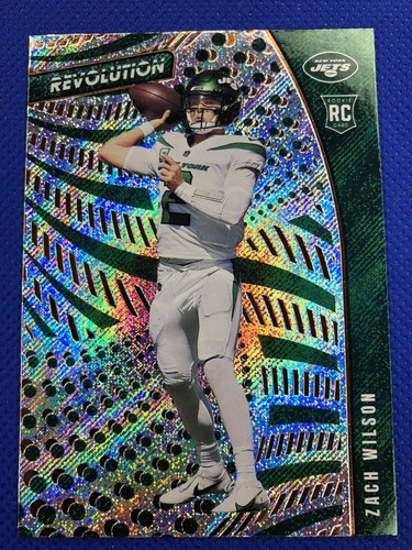 2021 Chronicles ZACH WILSON #REV-2 Fanatics Revolution RAPTURE SP ...