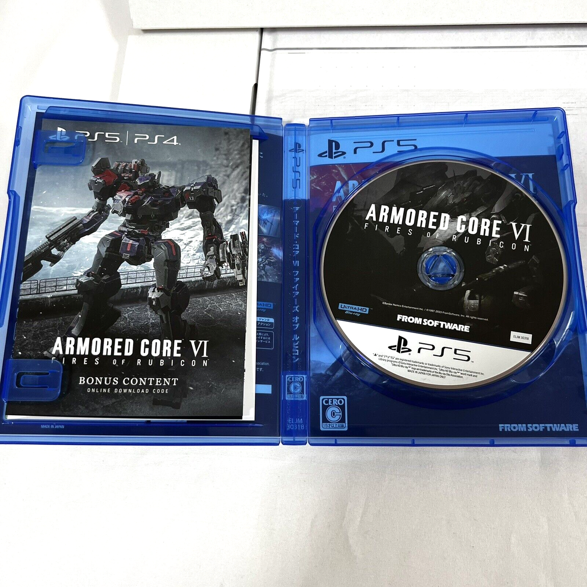 PS5 ARMORED CORE VI FIRES OF RUBICON Collector's Edition From