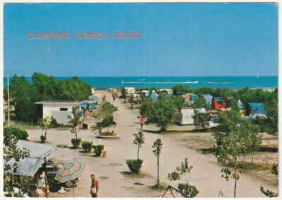 MISANO ADRIATICO - RIMINI - CAMPING CONCA D'ORO - TRAVEL 1971 -68508-