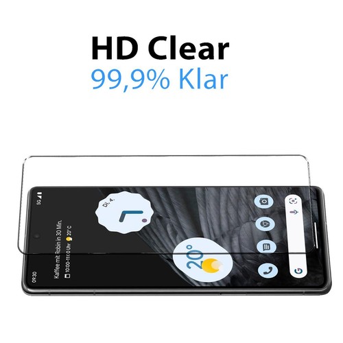 Schutzfolie für Google Pixel 7 Pro Display Schutzglas 2x Kamera folie glas - Bild 6 von 7