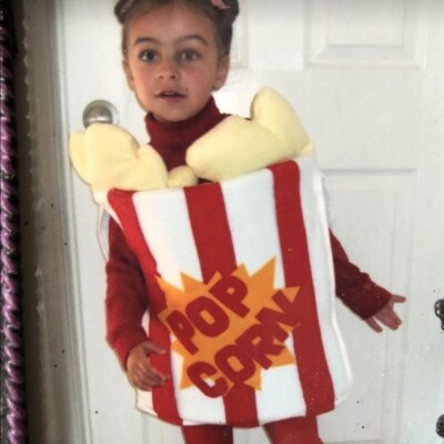 NWT POTTERY BARN KIDS/PRE-TEEN 8-10 SMALL OR EUC SIZE 4-6 POPCORN COSTUME