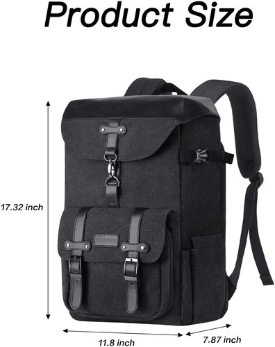 15-16 inch Camera Backpack Bag DSLR/SLR/Mirrorless Photography 3 Layers Tactical - Picture 115 of 163