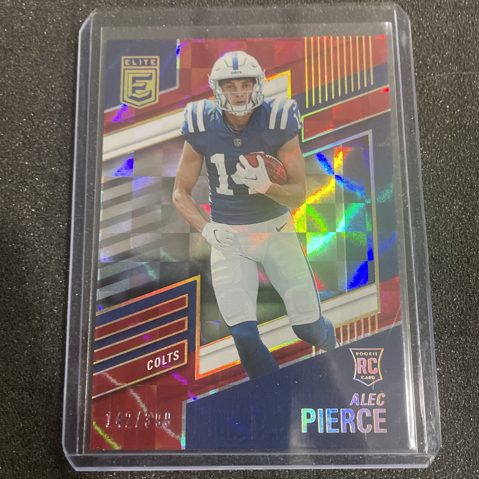 2022 Donruss Elite Red Rookie #155  Alec Pierce #/399 Colts