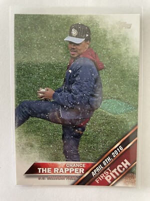 Chance The Rapper 2016 Topps First Pitch Baseball Card FP-7 | eBay