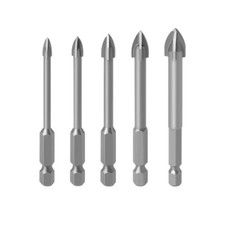 4mm-10mm Spear Head Solid Carbide Drill Bit Set for Glass Tile Mirror Ceramic