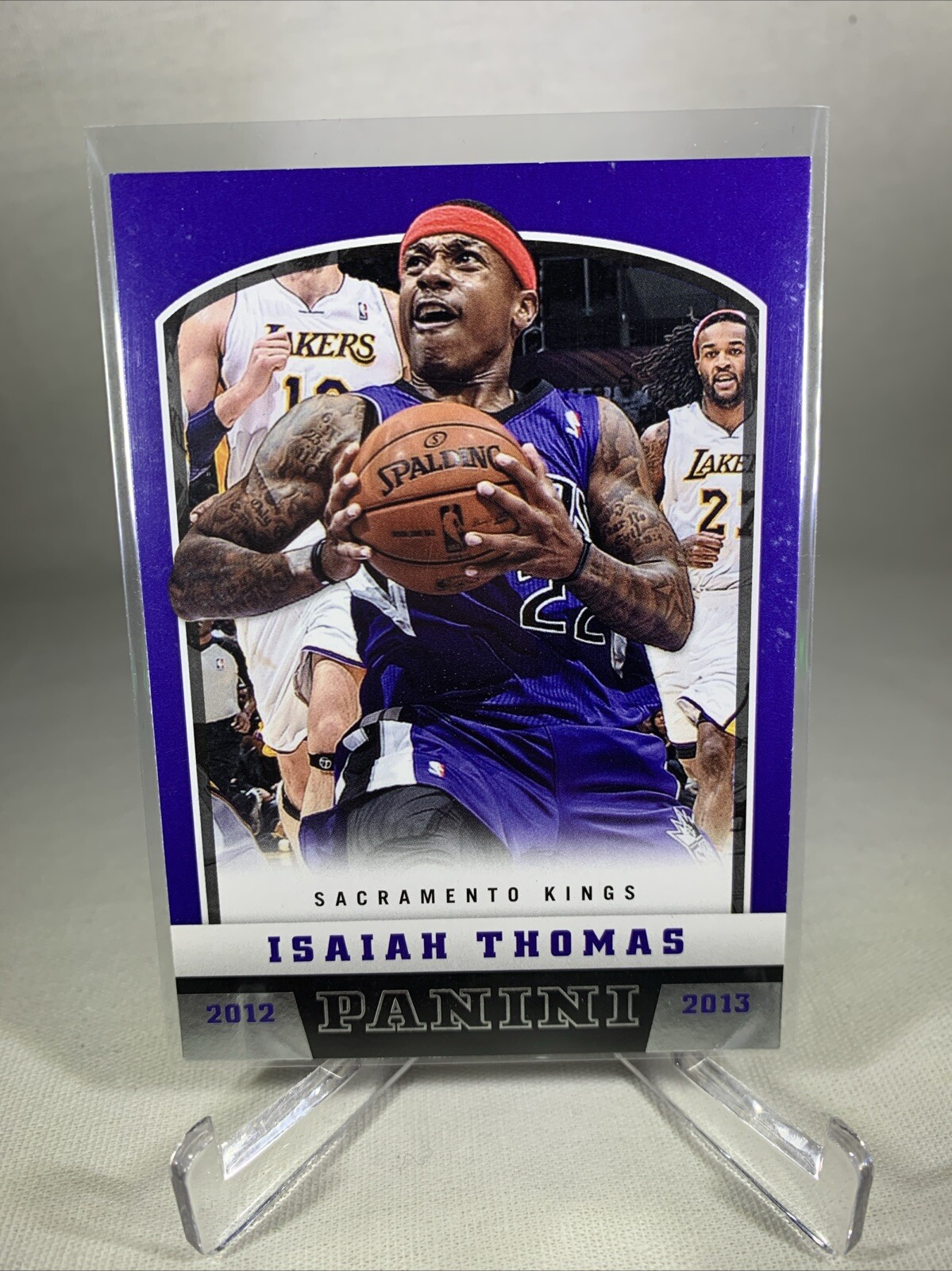 2012-13 Panini #214 Isaiah Thomas Rookie Sacramento Kings basketball card