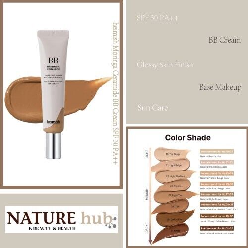 Heimish Moringa Ceramide BB Cream SPF 30 PA++ 28 Tan 53ml / 1,87 fl. oz. - Bild 1 von 10