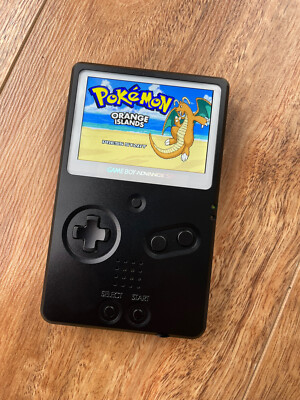 Nintendo Gameboy Advance SP GBA IPS V2 Backlit Lcd Console AGS101 UNHINGED PANDA