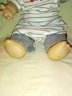 Vintage Cabbage Patch Doll Made In 1990 Hasbro 14"Tall Lots Of Teeth All Vinyl — photo 3