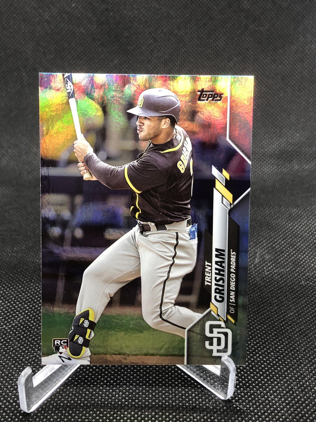 2020 Topps Update Rainbow Foil Parallel #U83 Trent Grisham Rookie Card RC Padres