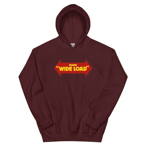 Hobie skateboards wide load retro vintage skateboarding hoodie designs 80s - Picture 4 of 4
