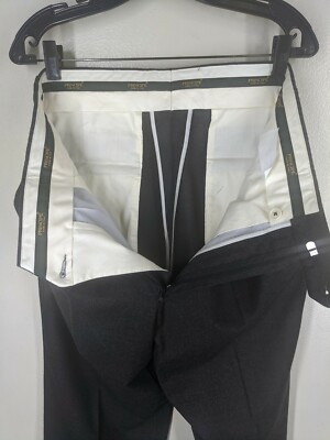 PRINCIPE Two tuck Slacks Wool/Cashmere Principe Vintage Italy Wool