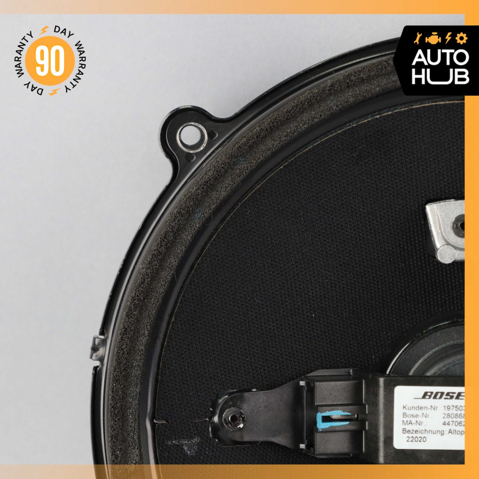 03-19 Maserati Granturismo Rear Bose Subwoofer Sub Woofer Sound Speaker OEM 33k