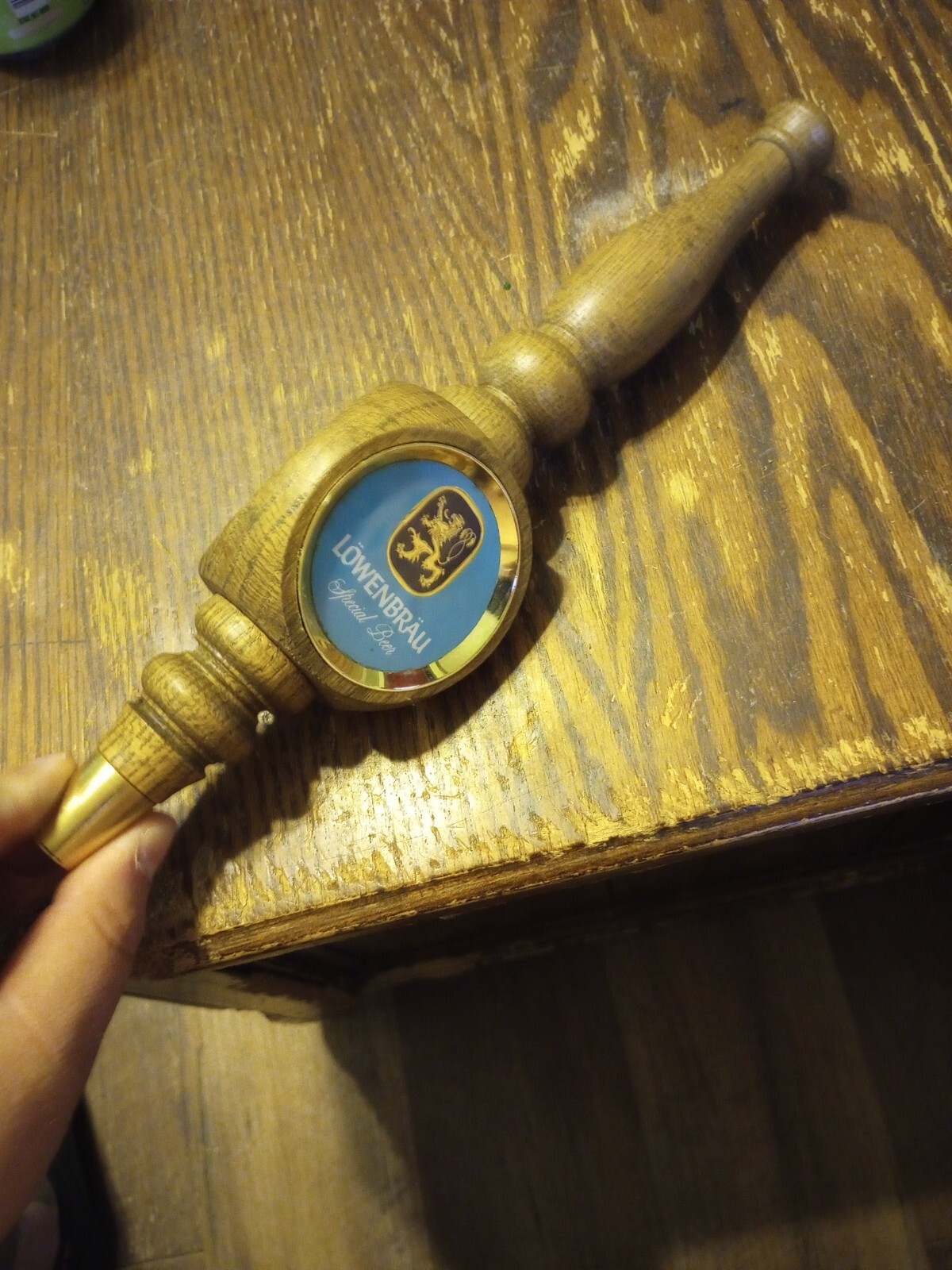 Lowenbrau Special Beer Wooden Tap Handle eBay