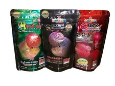Set of OKIKO Flowerhorn Fish Food for Head UP / Color Faster / Growth