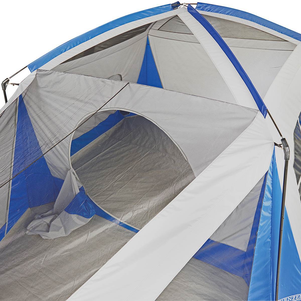 Wenzel Klondike 16 x 11 Foot 8 Person Screen Room Camping Tent, Blue