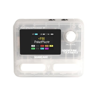 Sonicake Pocket Master Electric Guitar Multi-Effects Processor Bluetooth Version