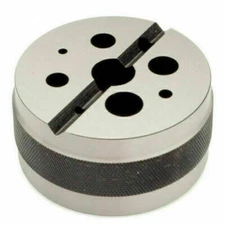 3” Round Bench Block Set Of 2 Pcs Staking Anvil Block Toolmakers Hammer Riveting