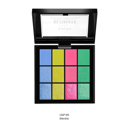 1 NYX Ultimate Multi Acabado Sombras Paleta ""USP05 - Eléctrico""*Cosméticos de Joy* - Imagen 2 de 3