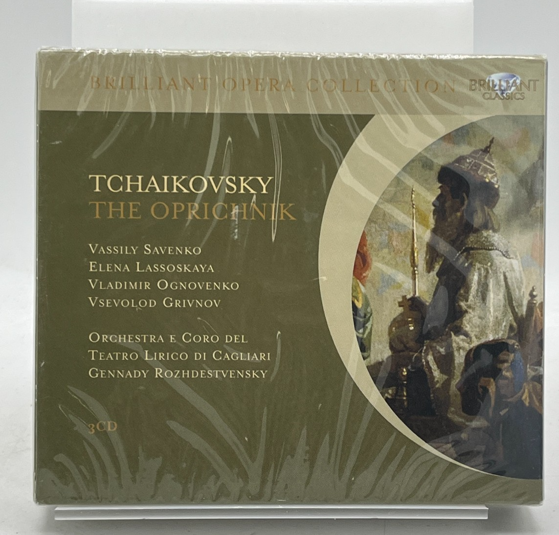 Tchaikovsky: The Oprichnik Orchestra E Coro Del Teatro Lirico Di Cagliari 3CD