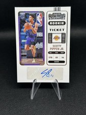 2022-23 Panini Contenders - Scotty Pippen Jr. #158 - Auto - Los Angeles Lakers