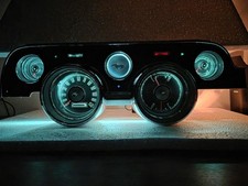 Cluster Ford Mustang 1967 Indicador de velocímetro, totalmente restaurado 
