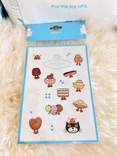Jellycat Paris Patisserie Exclusive Sticker Sheet Genuine Brand New & Sealed