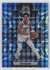 2022-23 Panini Mosaic Reactive Blue Mosaic Prizm Tre Mann #186 11ds