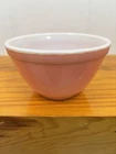 Vintage Pyrex Small Mixing Bowl Flamingo Pink 401 Sz 1.5 Pint Made in USA