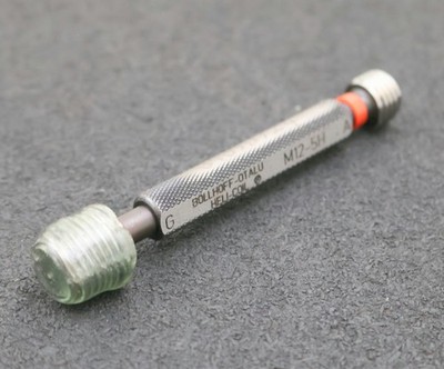 Böllhoff thread limit gauge good/scrap test mandrel M12 -5H used