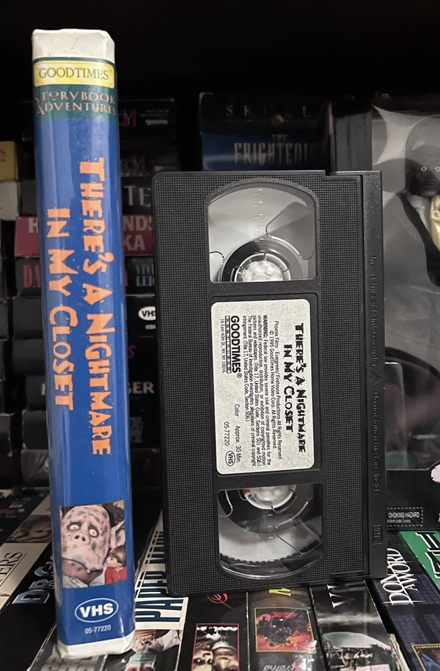 There’s A Nightmare In My Closet VHS Tape - 1995 Mercer Mayer Live Action Video - Image 3 of 4