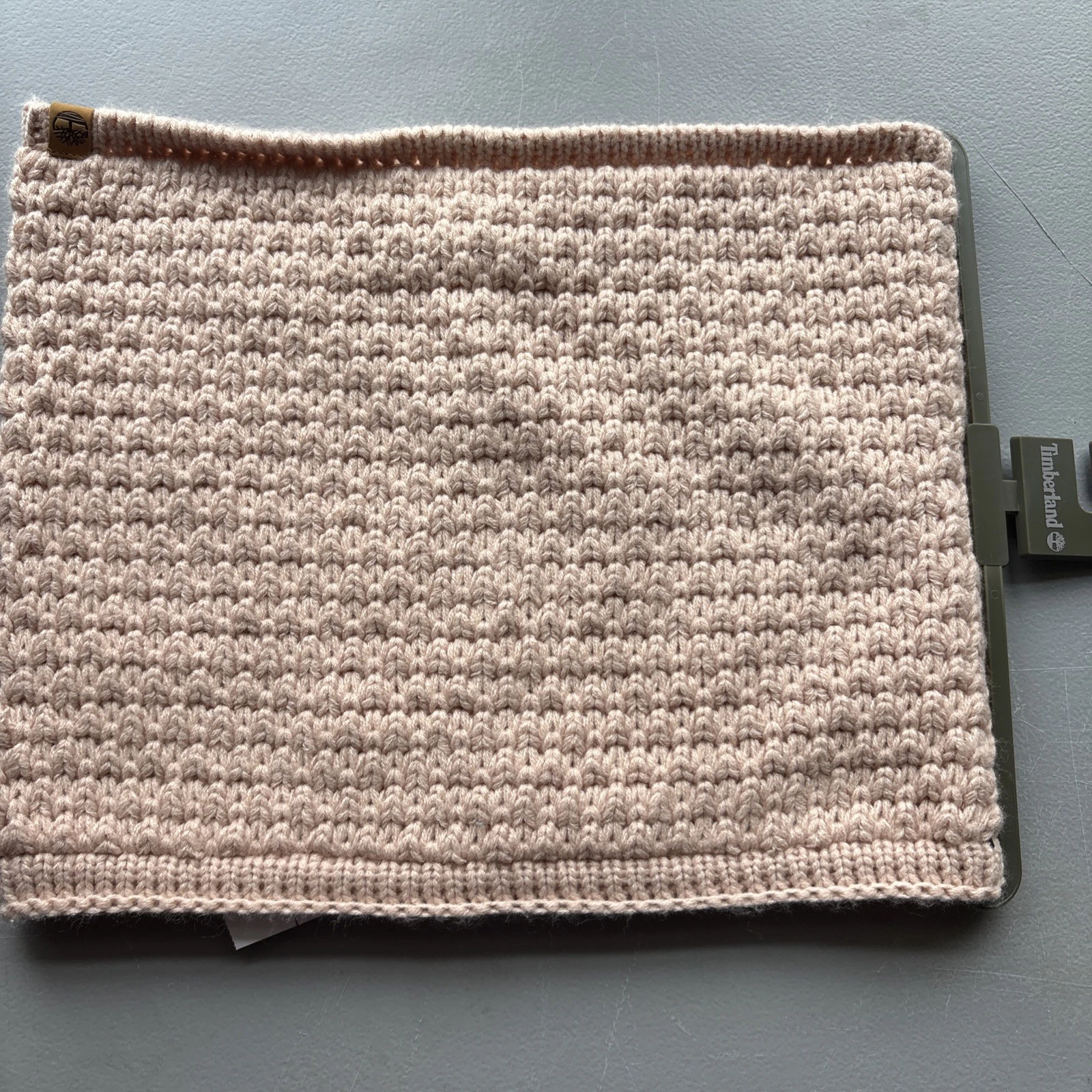 Timberland light pink neck muffler One size NWT