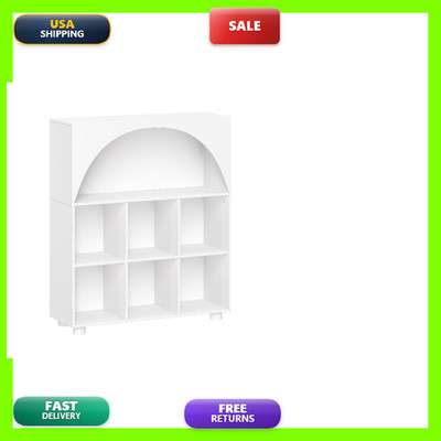 Riverridge Kids Curve Appeal Bookcase 6 - For - Top -