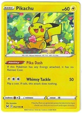 Pokémon TCG - Pikachu - SWSH11: Lost Origin Common Card #52 on eBay