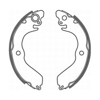 Abe C05031ABE Bremsbackensatz FüR Mitsubishi Proton